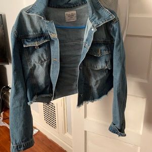 A jeans jacket